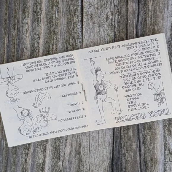 Vintage Tom Kuhn No Jive 3 in 1 Wood Yo-Yo - Picture 8 of 14